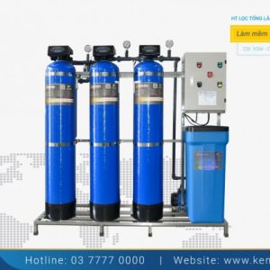 Hệ thống lọc nước tổng gia đình 3 cột composite van tự động 1000LH